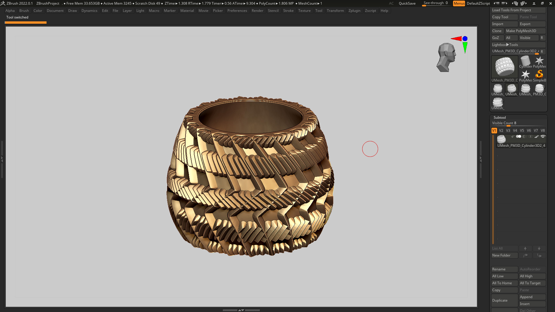vase 3d print 366  3D print model_3