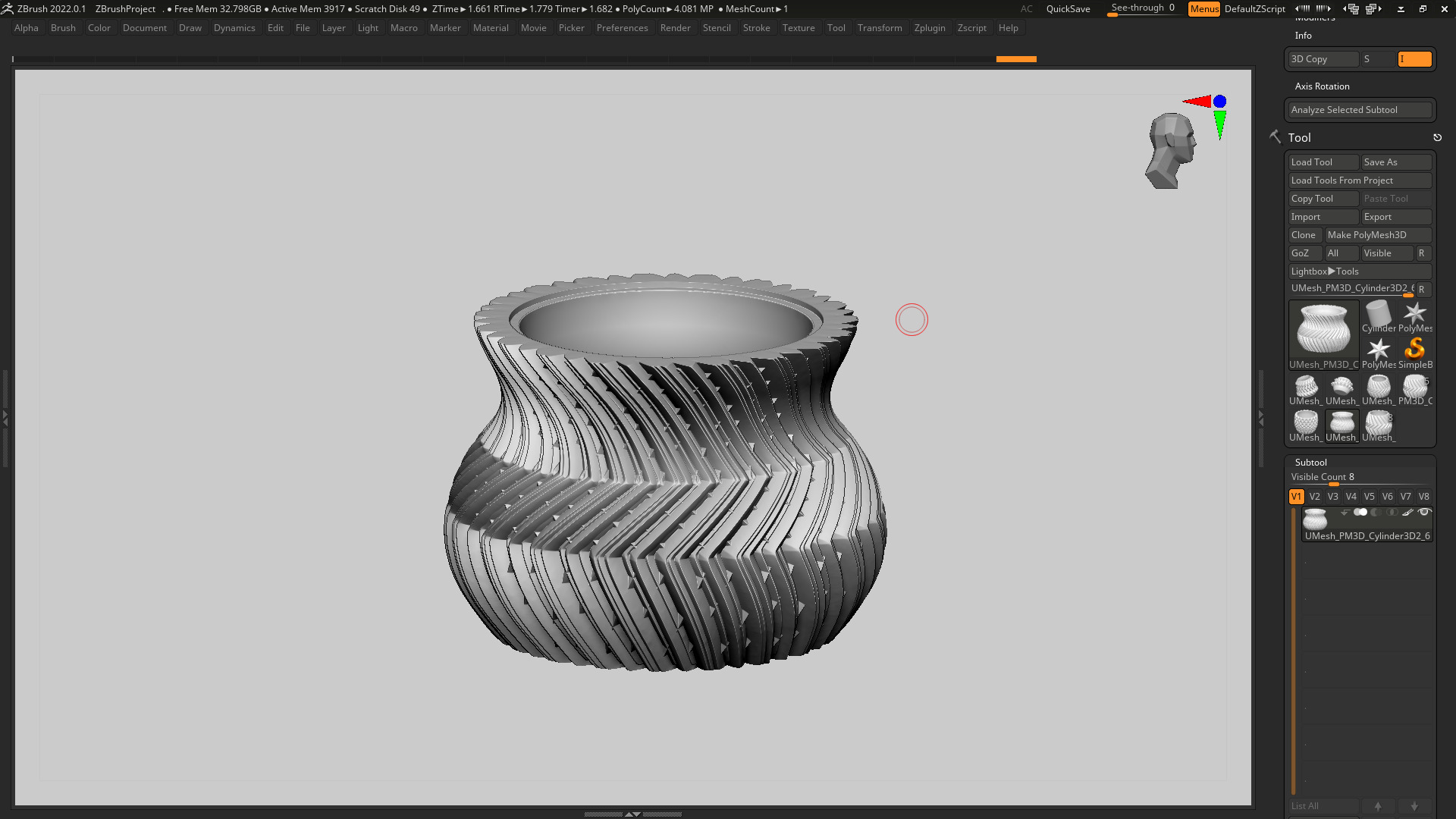 vase 3d print 365  3D print model_5