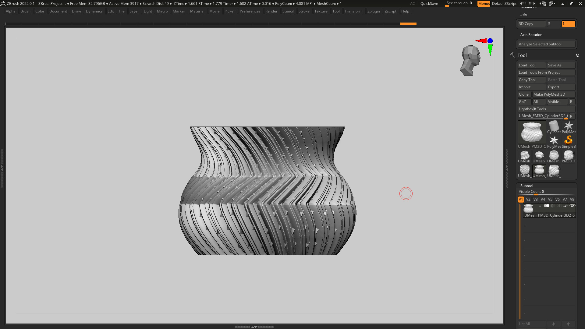 vase 3d print 365  3D print model_6