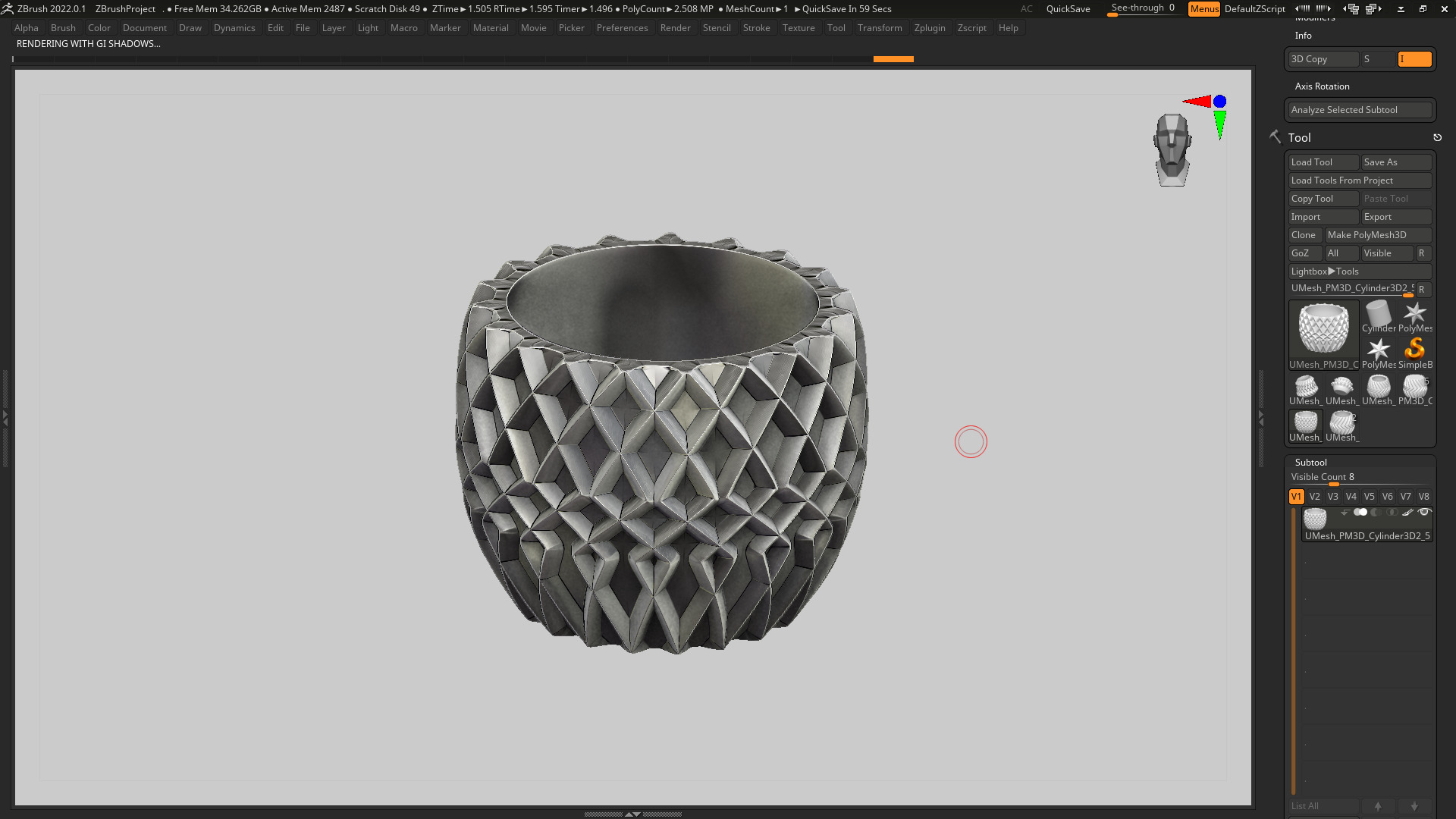 vase 3d print 364  3D print model_3
