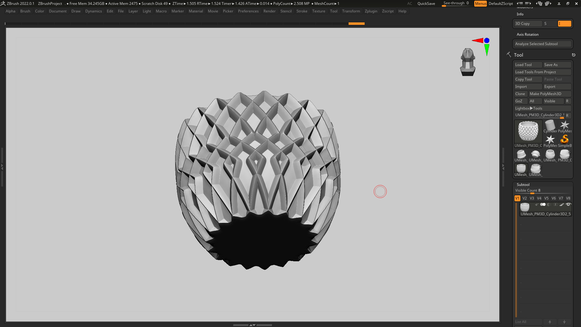 vase 3d print 364  3D print model_7