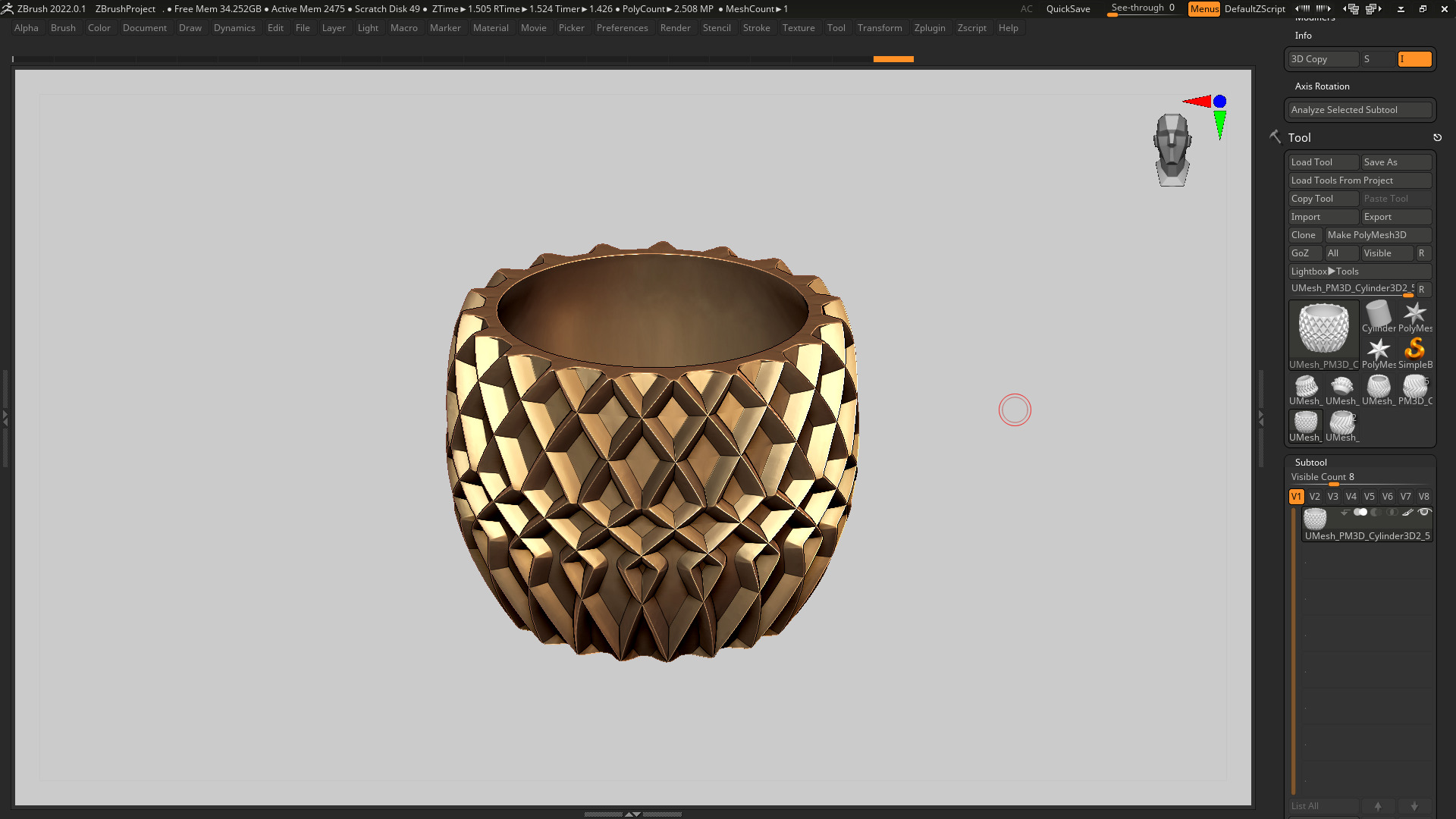 vase 3d print 364  3D print model_4