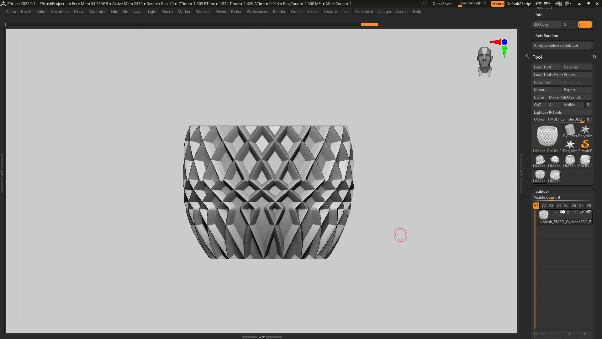 vase 3d print 364  3D print model_6