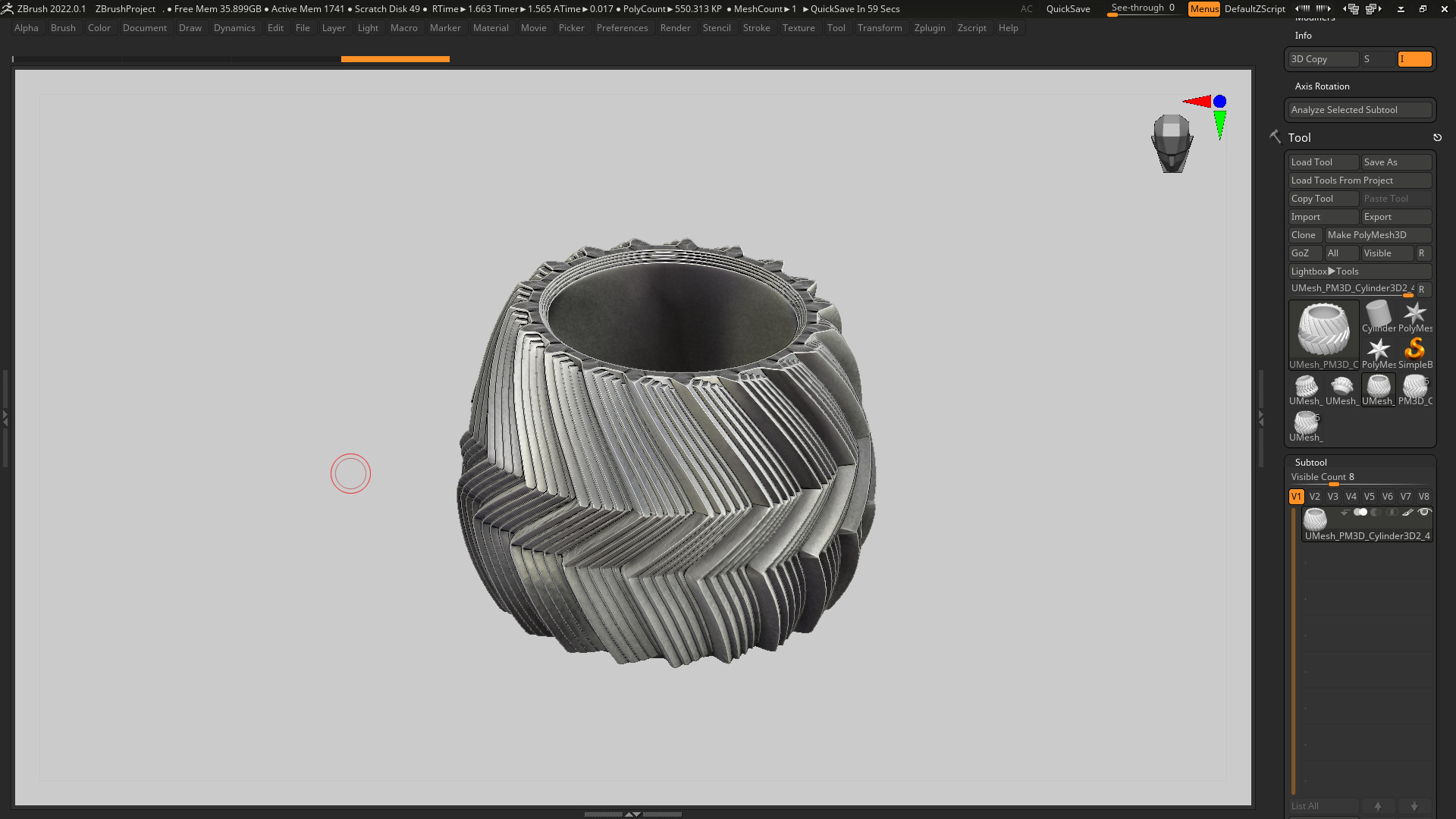 vase 3d print 363  3D print model_3