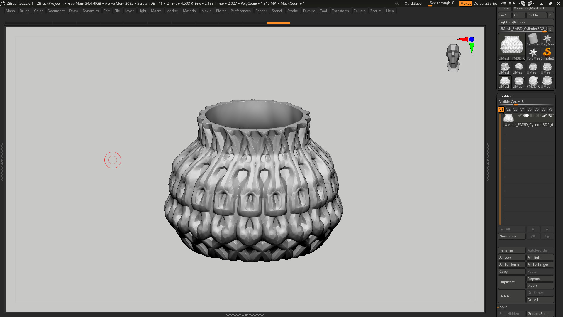 vase 3d print 362  3D print model_5