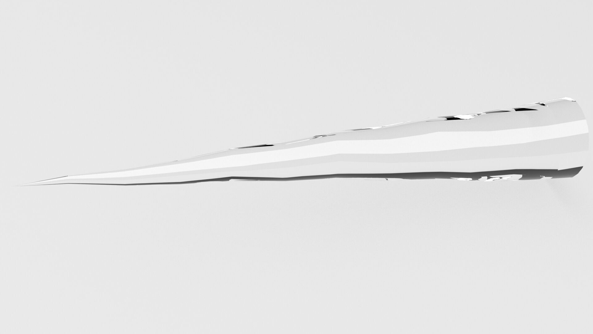 Icicle 3D model_4