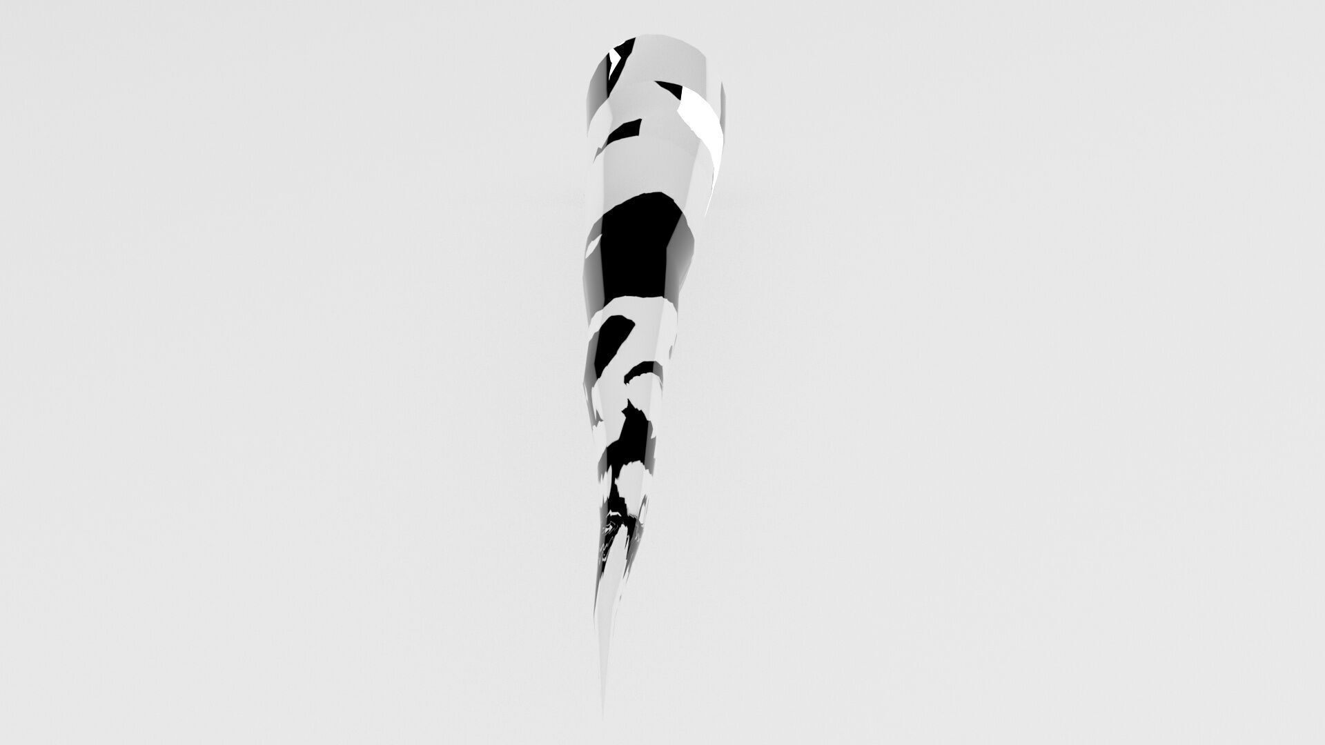 Icicle 3D model_3