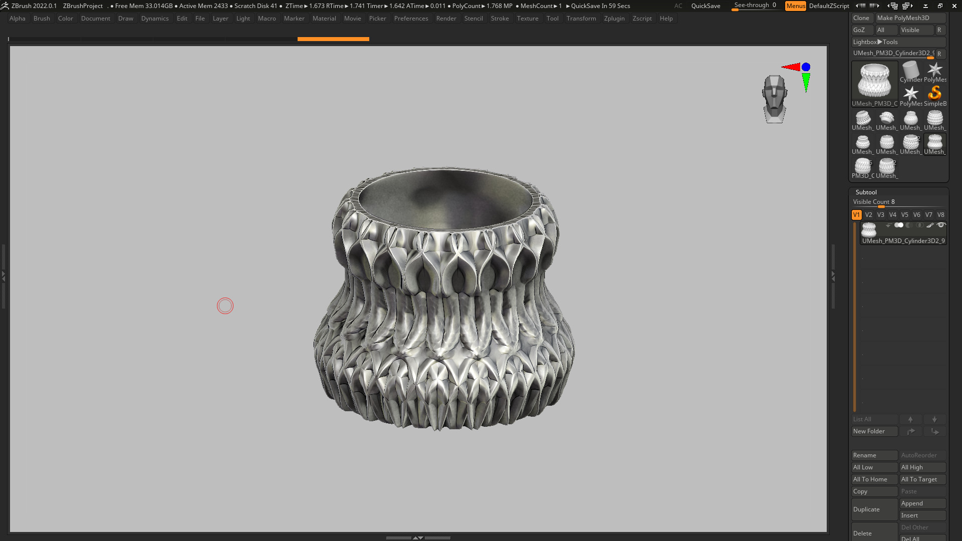 vase 3d print 358  3D print model_7