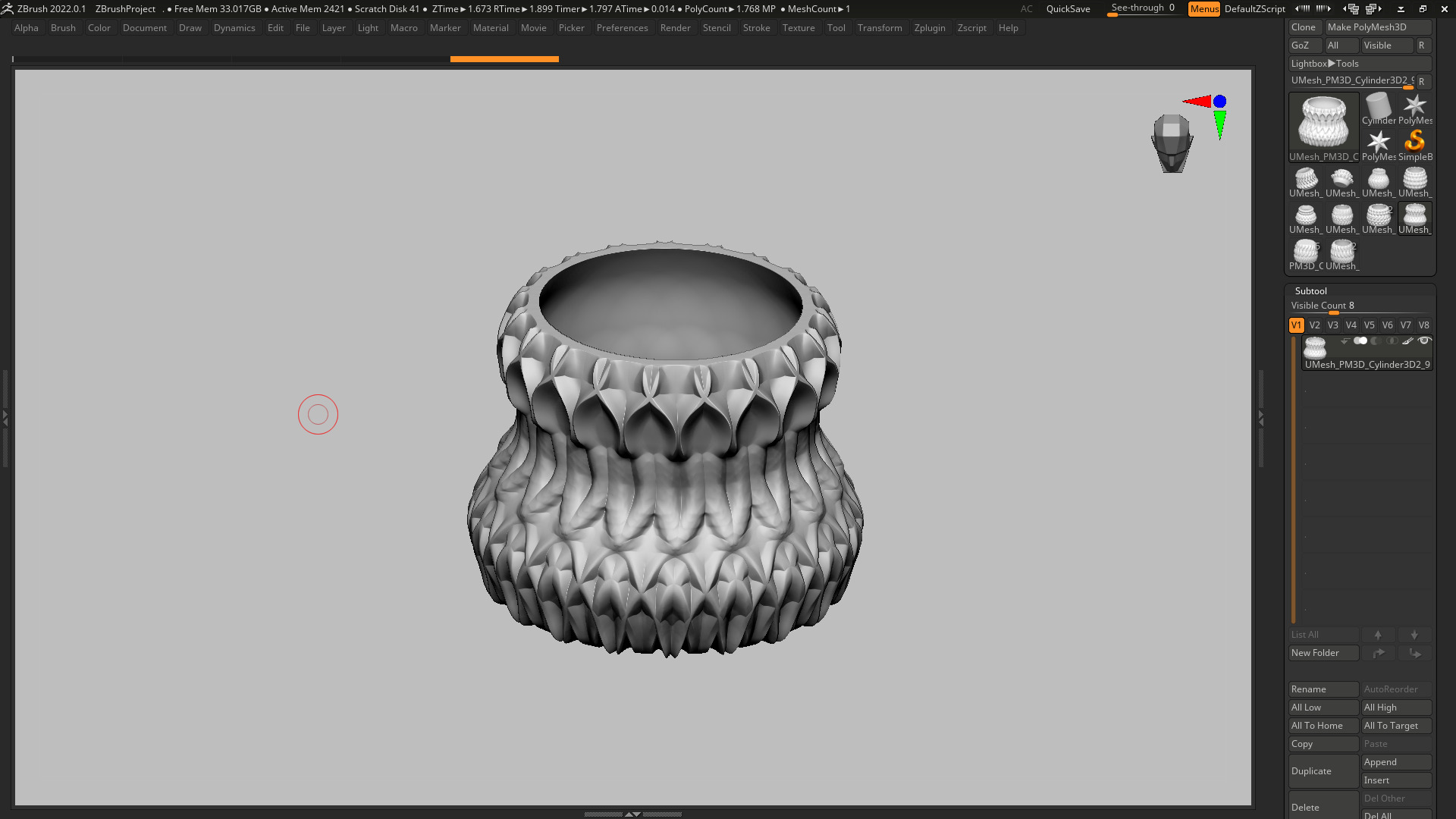 vase 3d print 358  3D print model_4