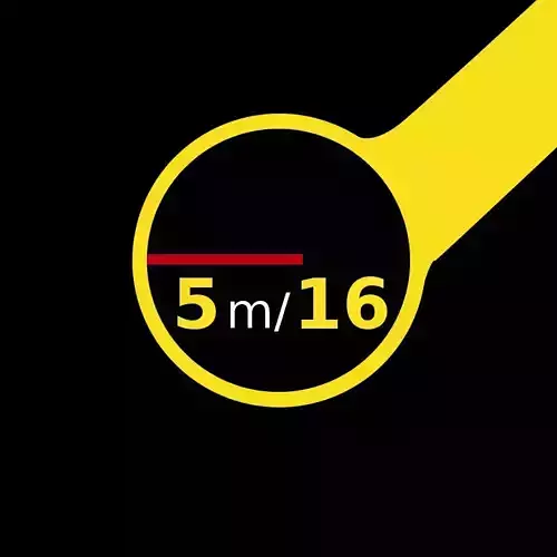 Tape measure Low-poly 3D model