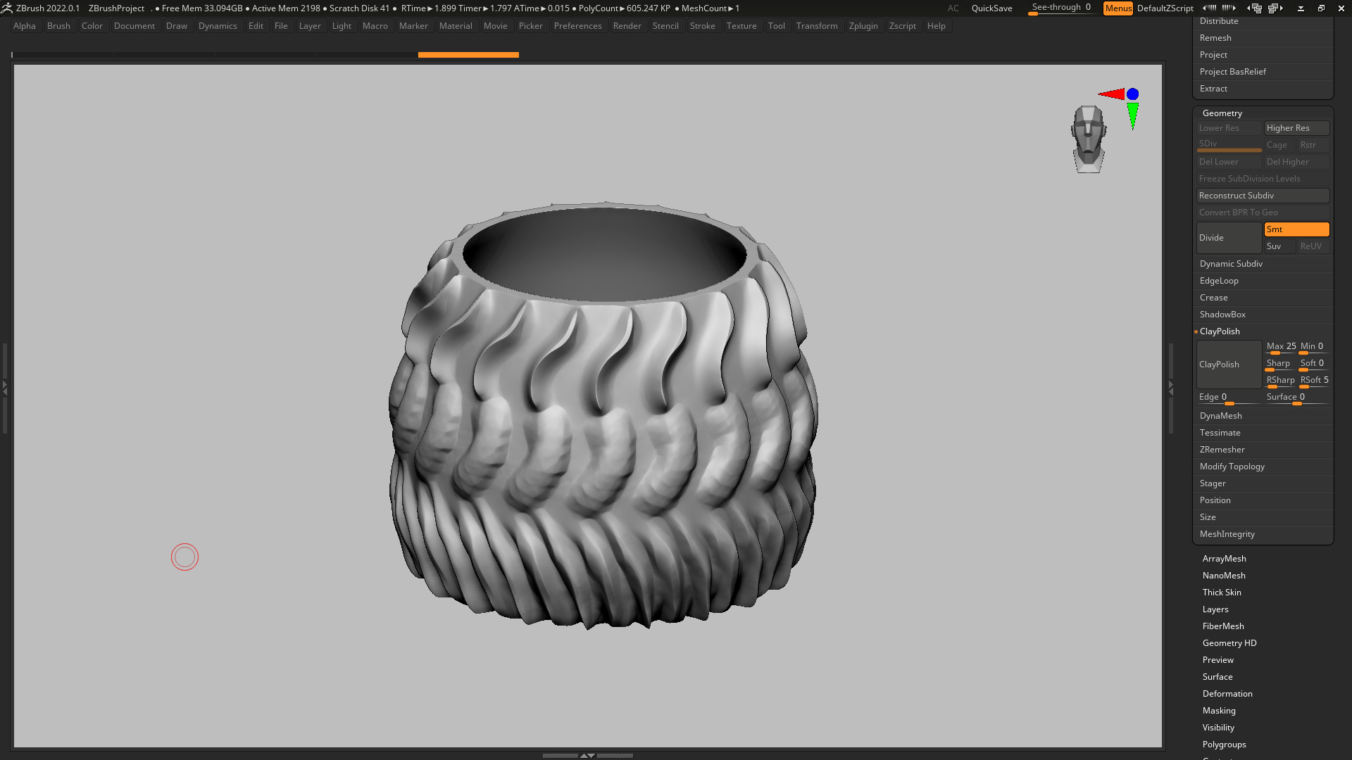 vase 3d print 357  3D print model_4