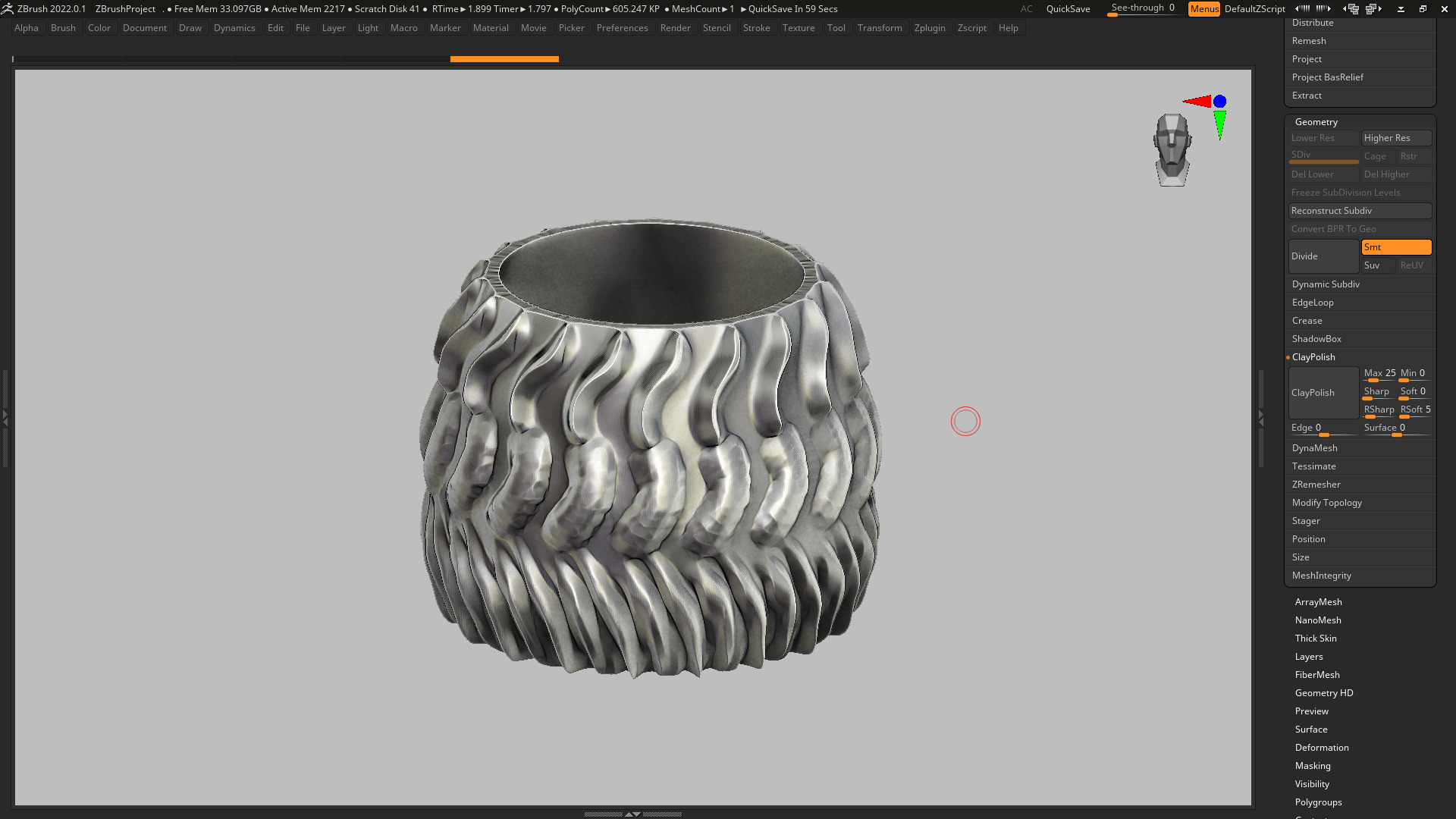 vase 3d print 357  3D print model_3