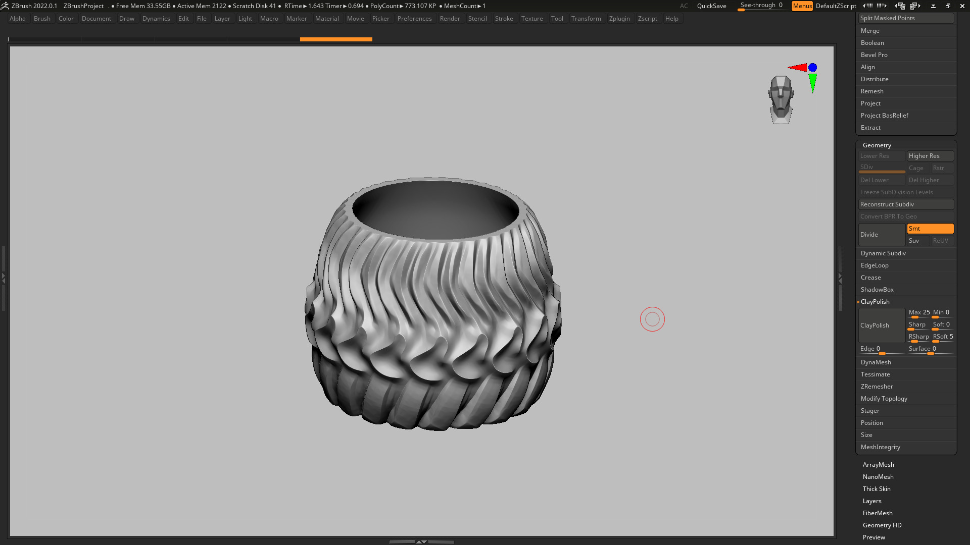 vase 3d print 357  3D print model_3