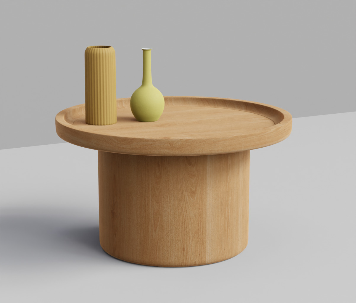 Livingroom Coffee Table 3D model_1