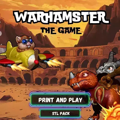 WARHAMSTER THE GAME - ALL IN PACK  3D print model