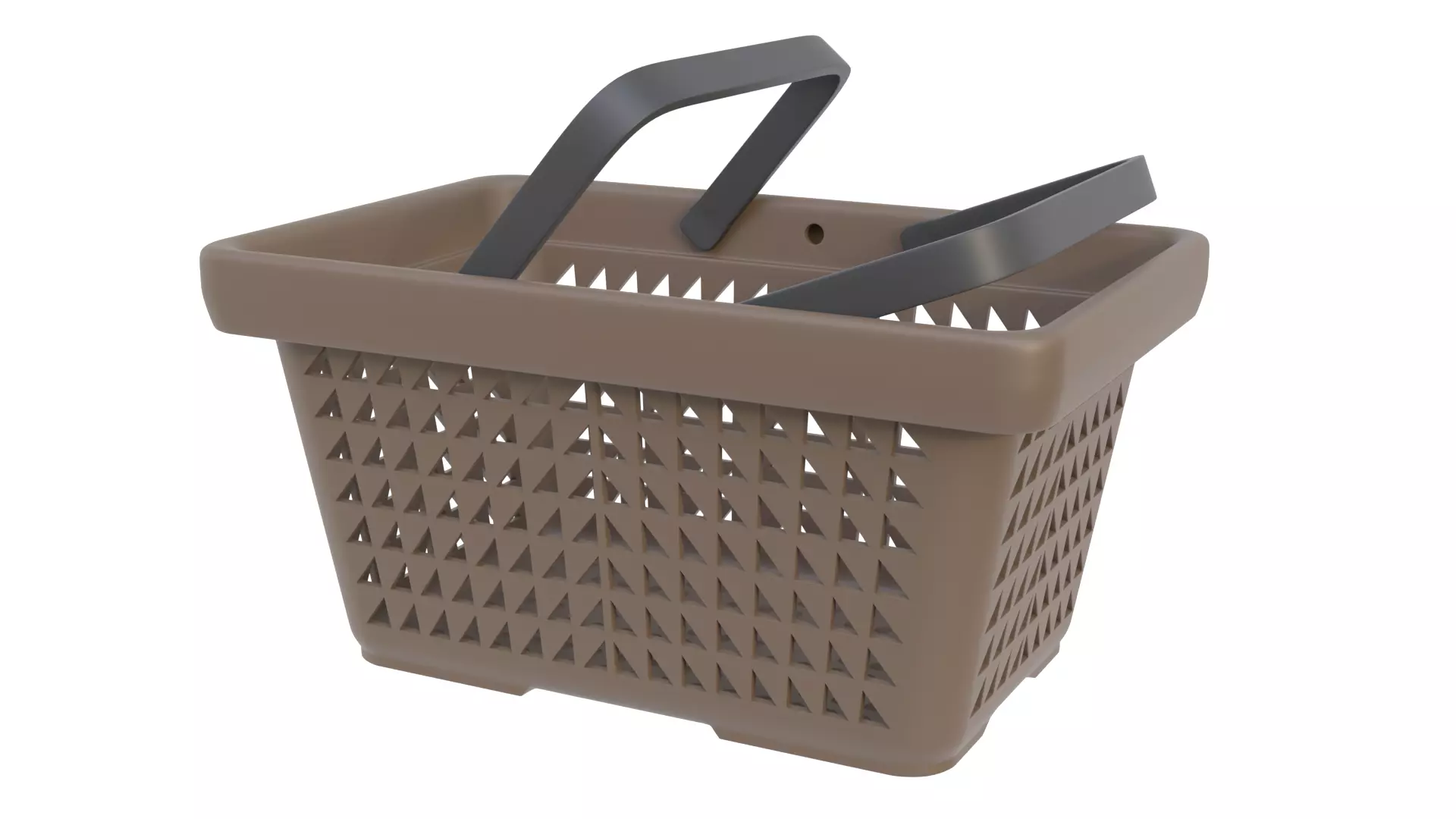 Shopping basket 12 3D model