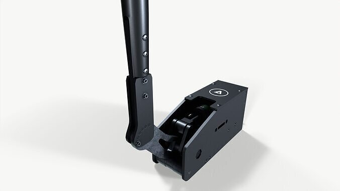 VNM Handbrake Low-poly 3D model 4