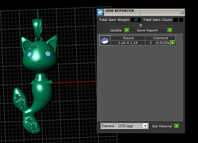 CAT ANIMAL PENDAN T3D PRINTABLE MODEL  3D print model_6