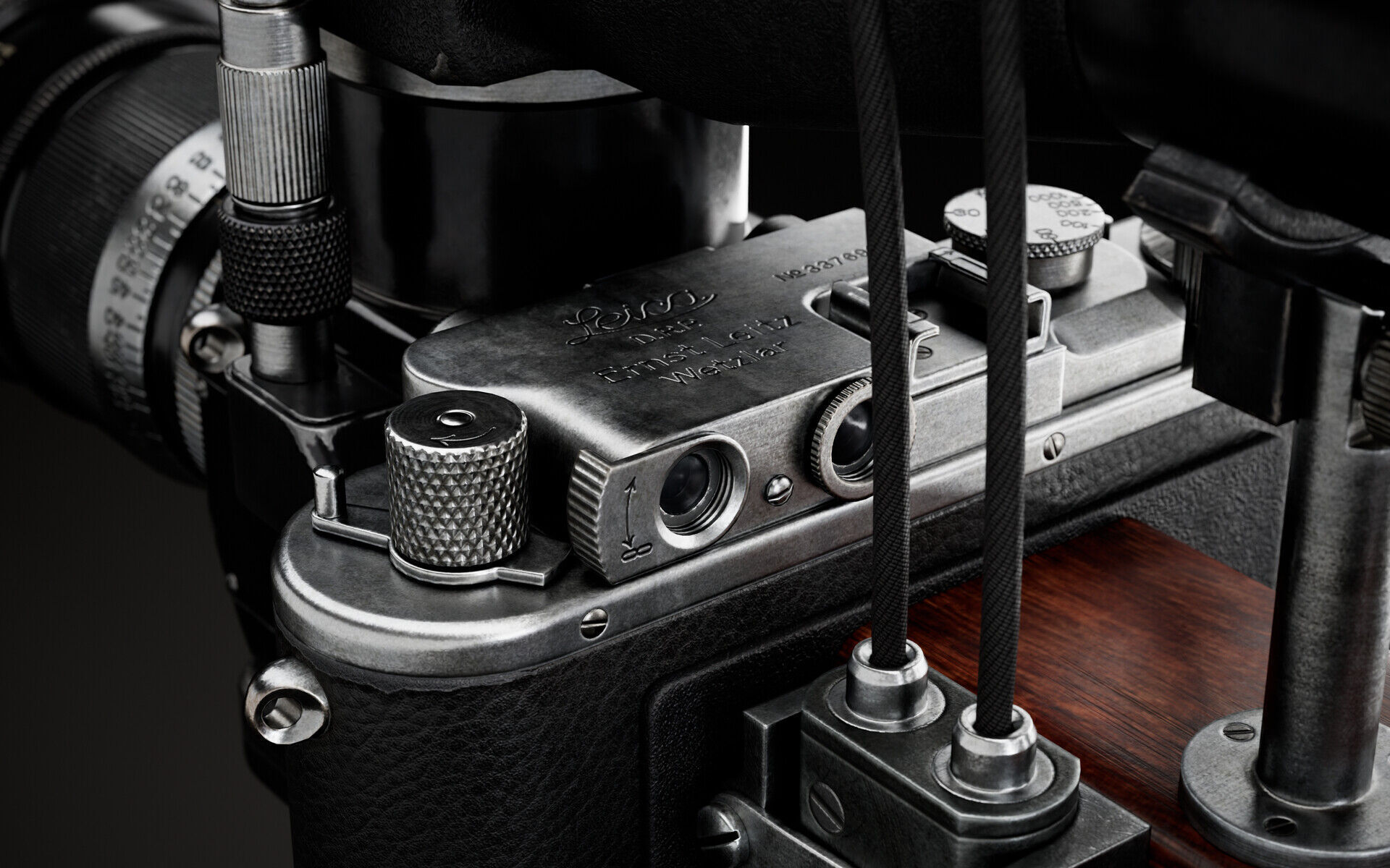 PhotoGun Camera Low-poly 3D model_5