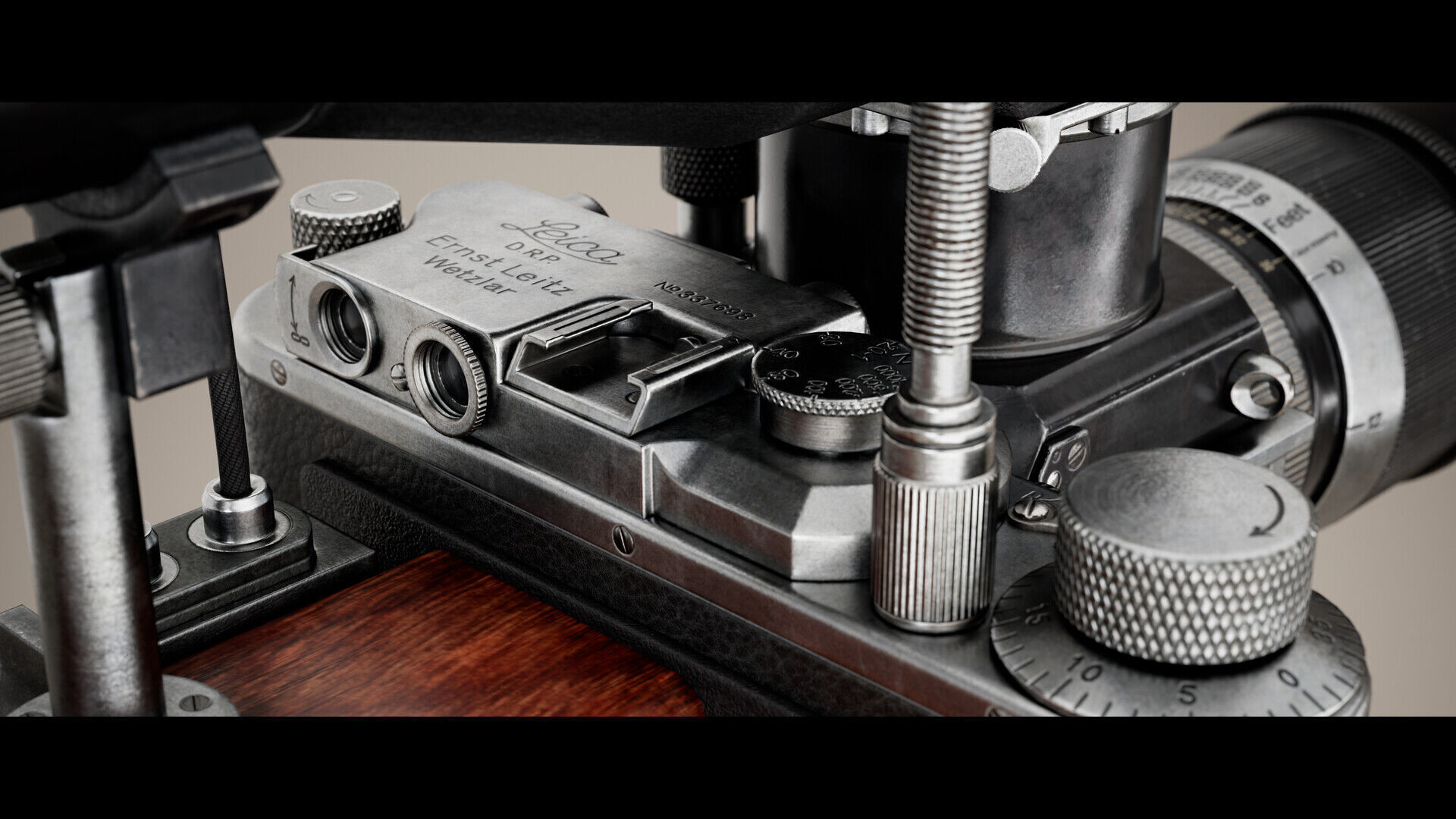 PhotoGun Camera Low-poly 3D model_8