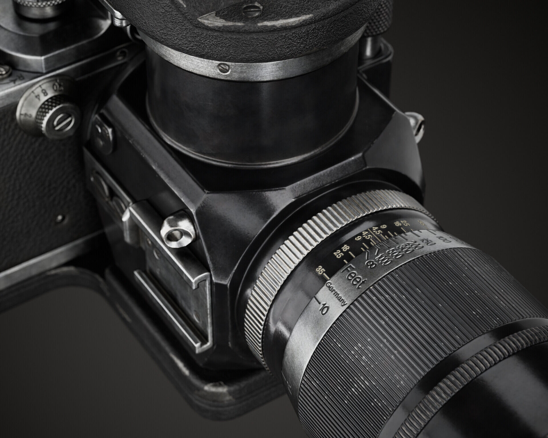 PhotoGun Camera Low-poly 3D model_6