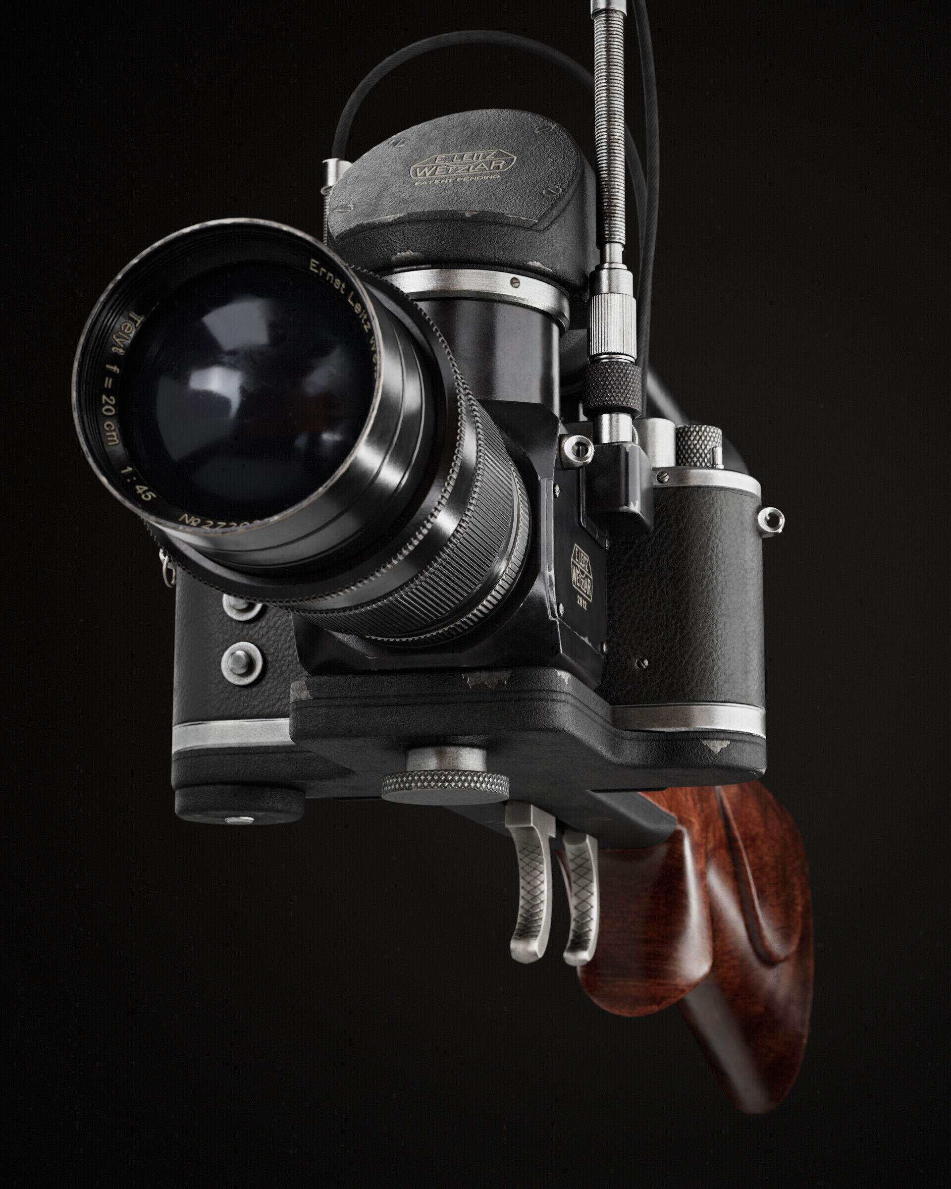 PhotoGun Camera Low-poly 3D model_7