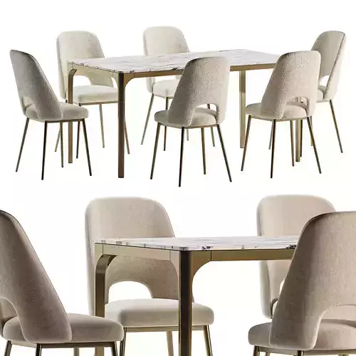 modern dining chair canto table