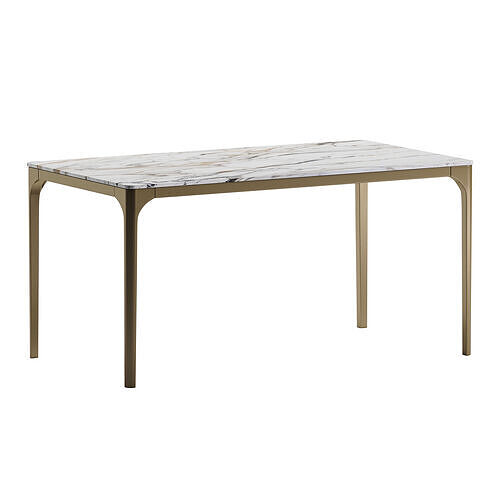 modern dining chair canto table 3D model 4