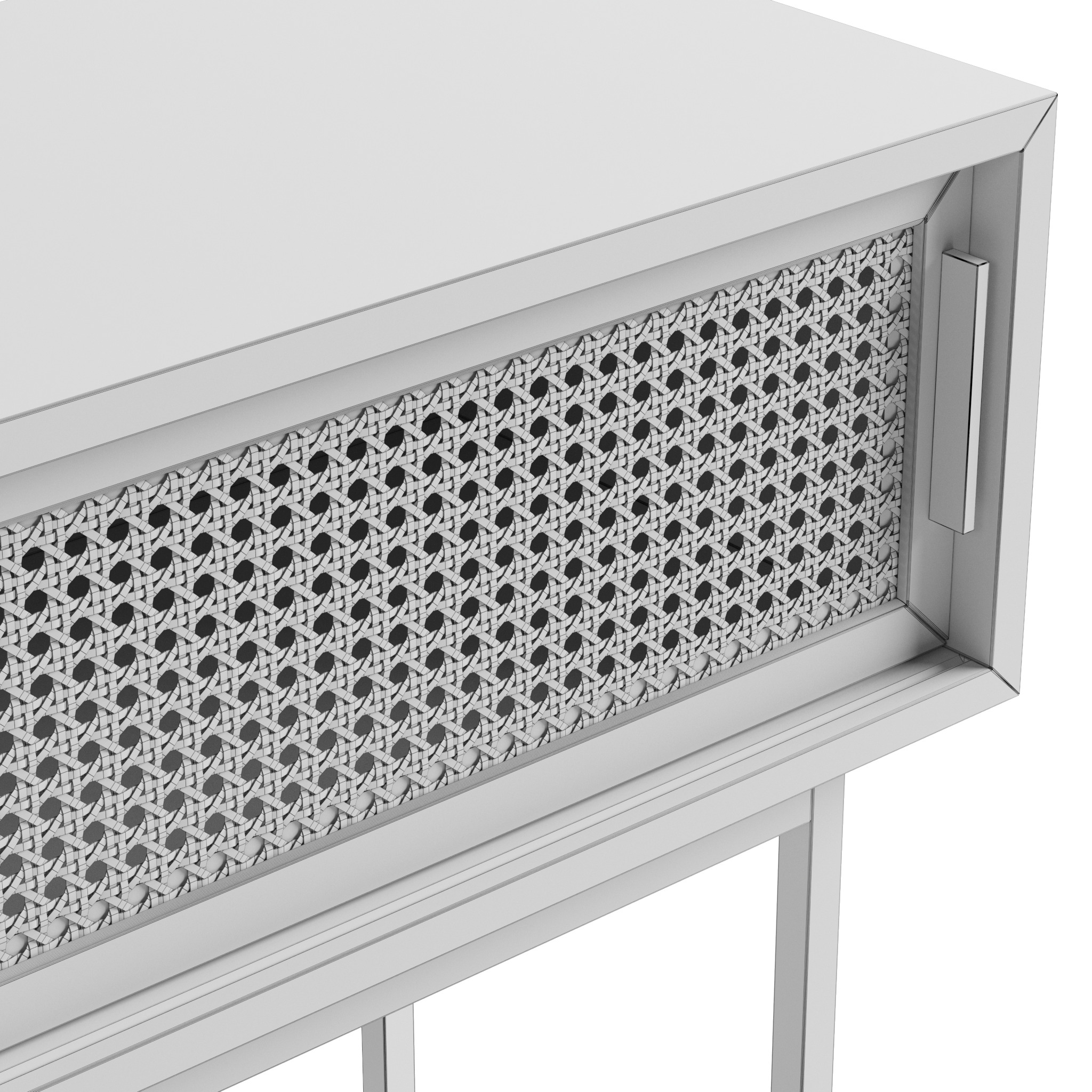 TV console and buffet Waska set 3D model_10