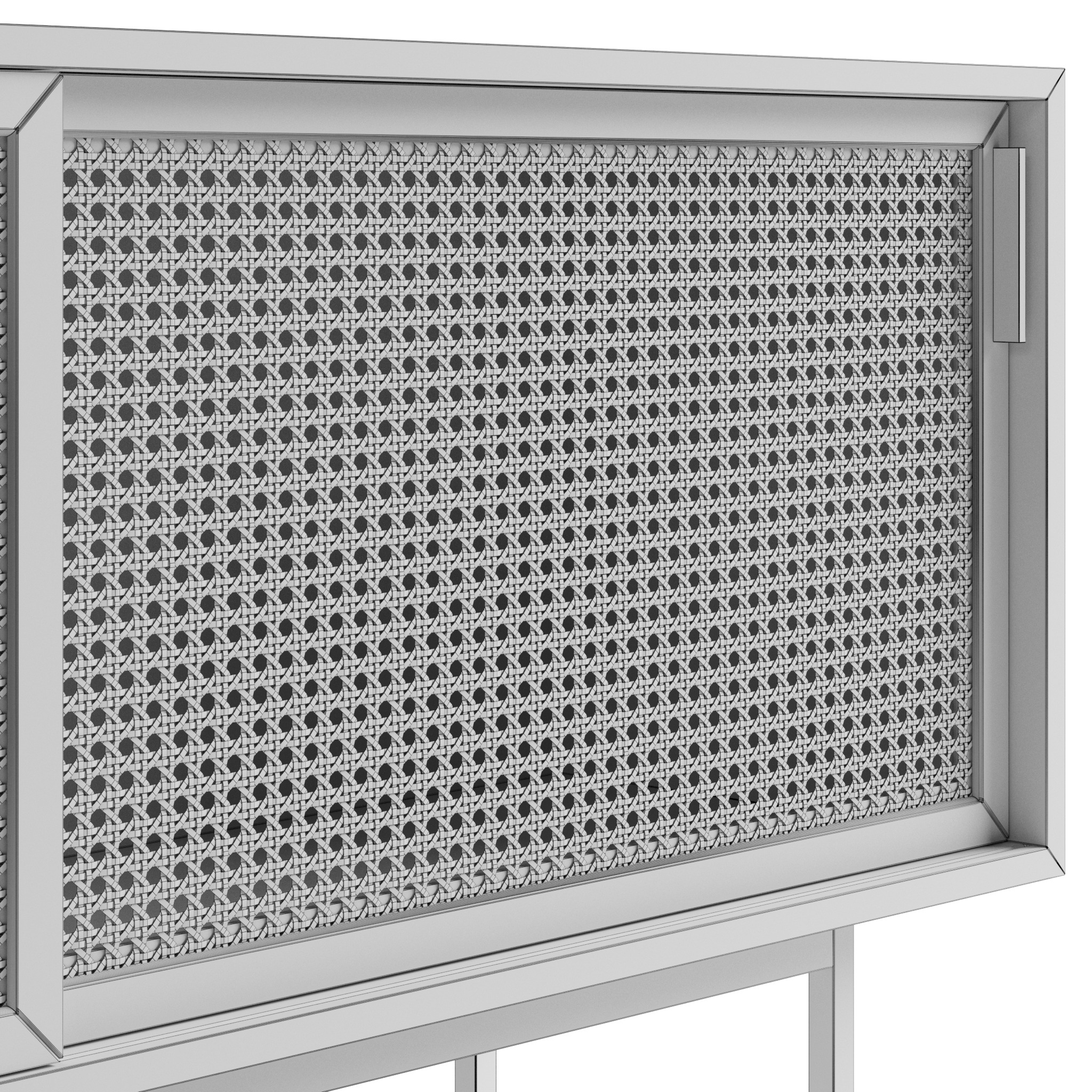 TV console and buffet Waska set 3D model_12