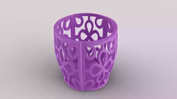 Decorative Box Plant Pot