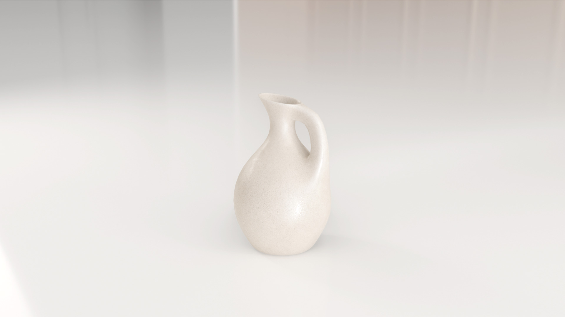 Decorative Ceramic Water Vase 3D model_7
