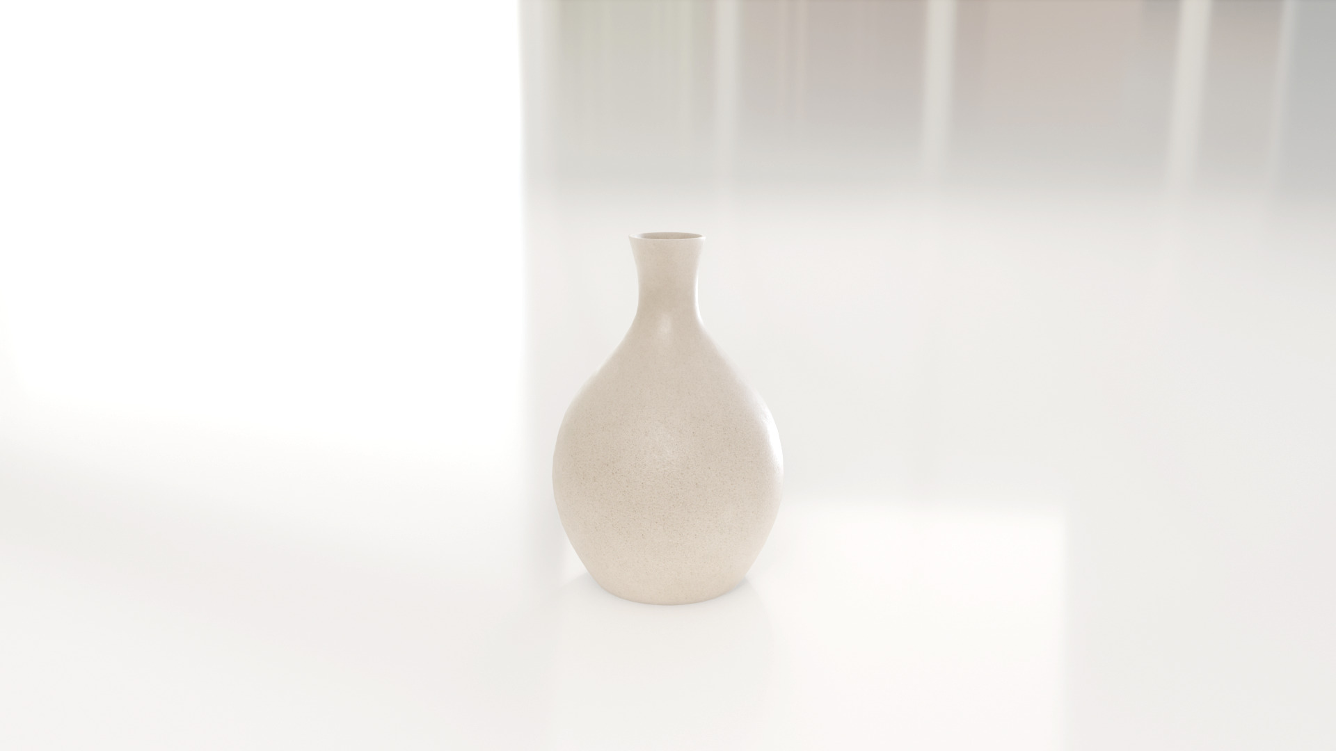 Decorative Ceramic Water Vase 3D model_2