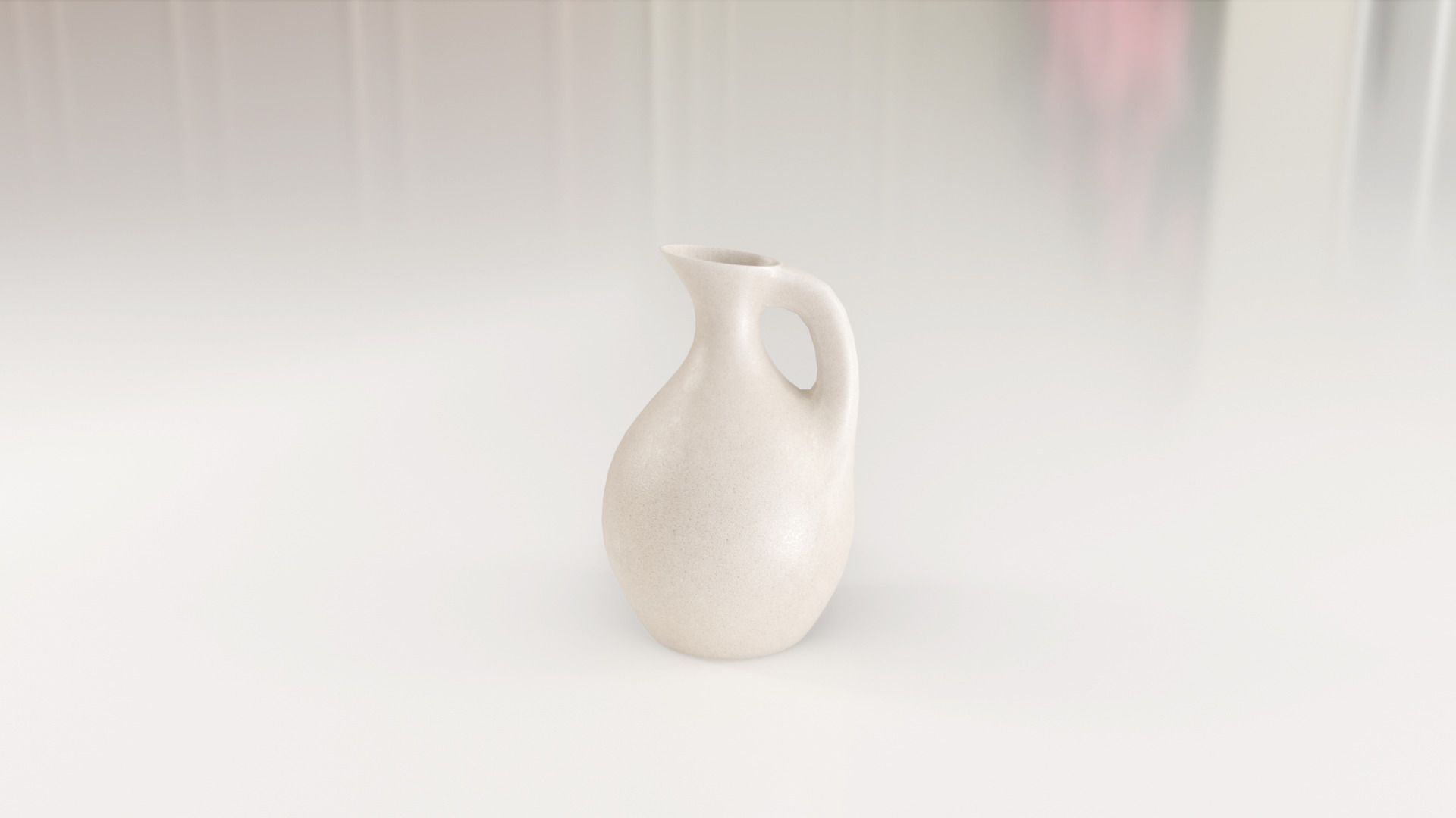 Decorative Ceramic Water Vase 3D model_8