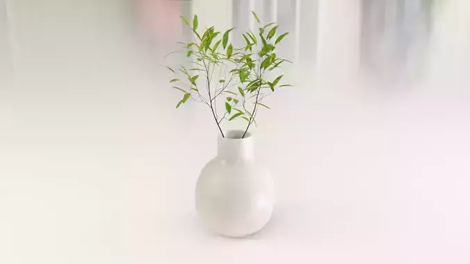 Decorative Ceramic Vase Granite