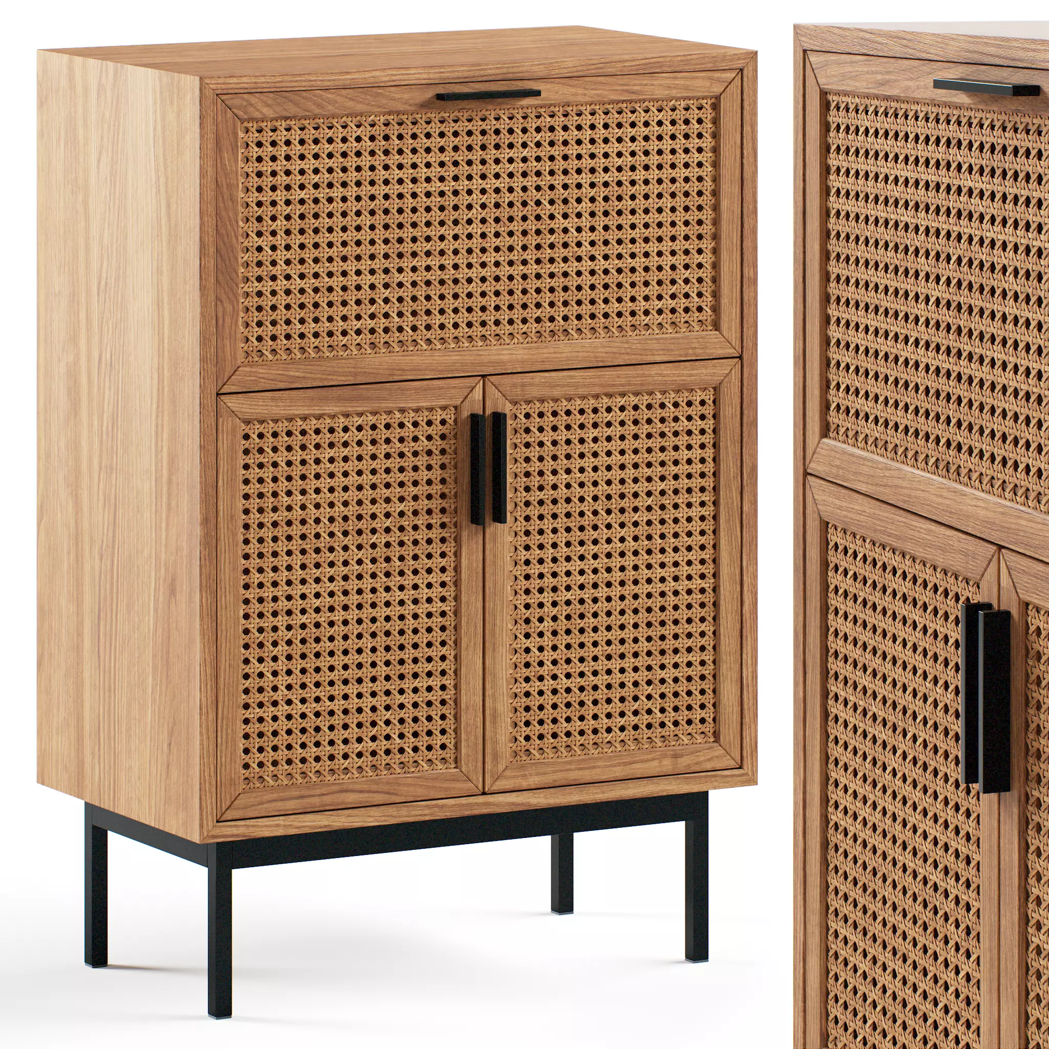 Waska Bar Cabinet 3D model