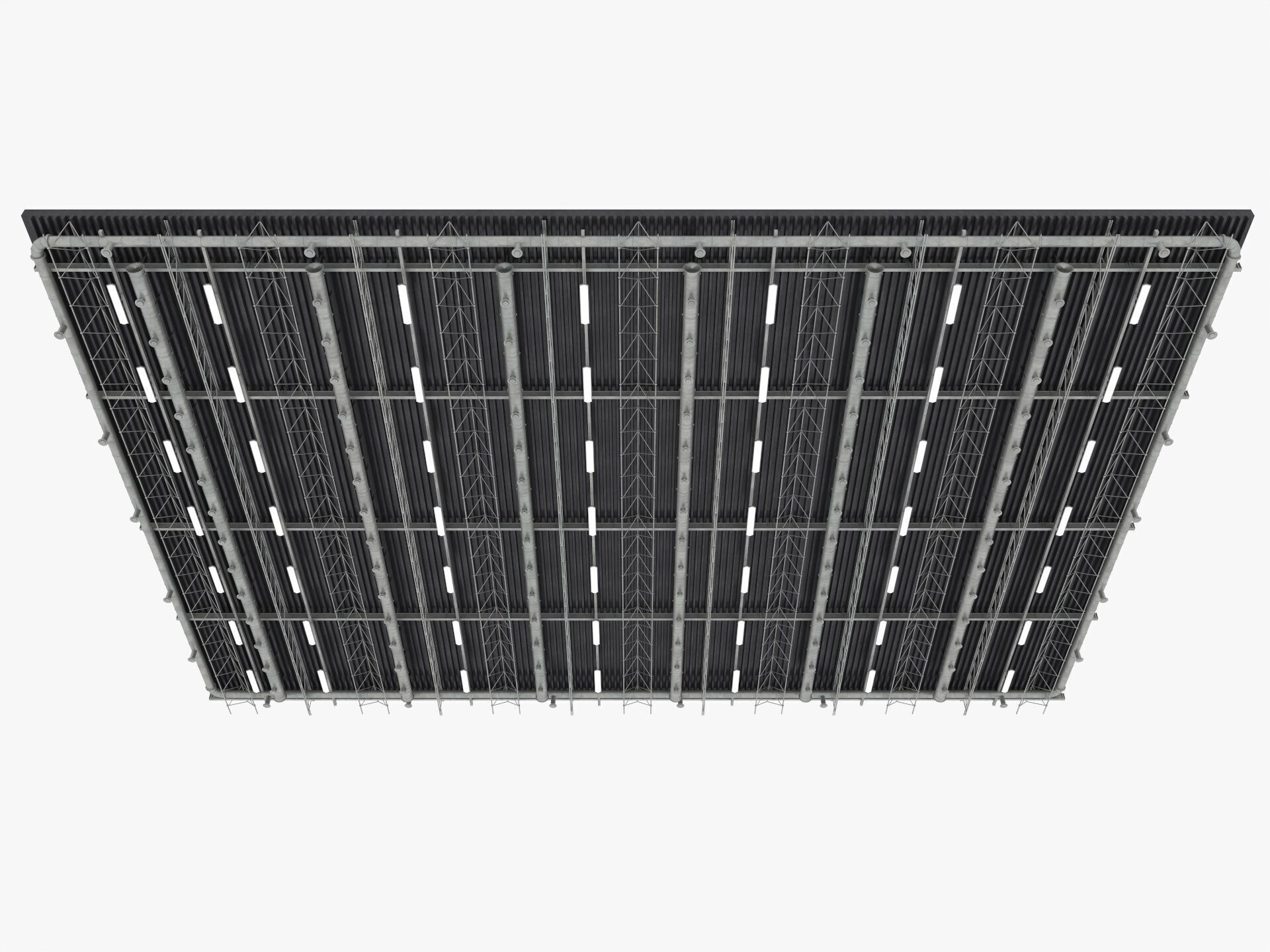 Ceiling Ventilation Pipes 9 3D model_2