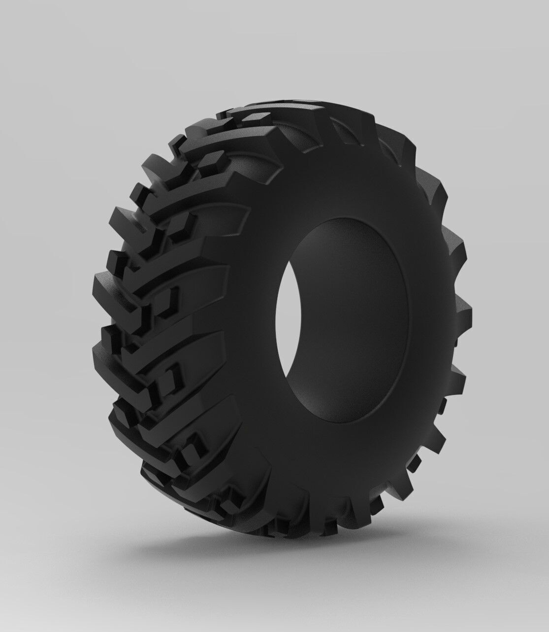 Mold diecast Tractor tire 31 S 1 to 10 and 1 to 14 and 1 to 25 3D print model_7