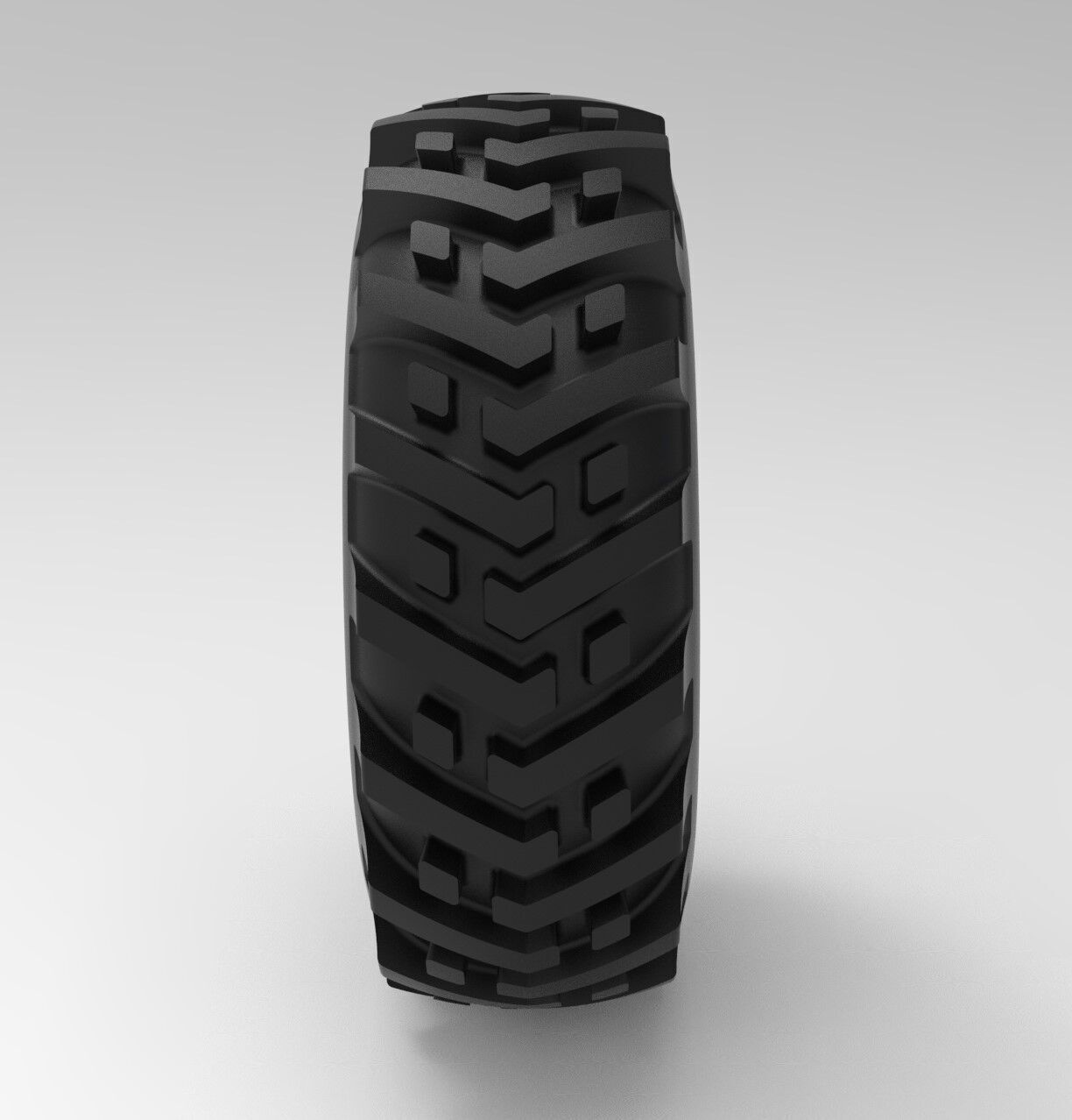 Mold diecast Tractor tire 31 S 1 to 10 and 1 to 14 and 1 to 25 3D print model_5