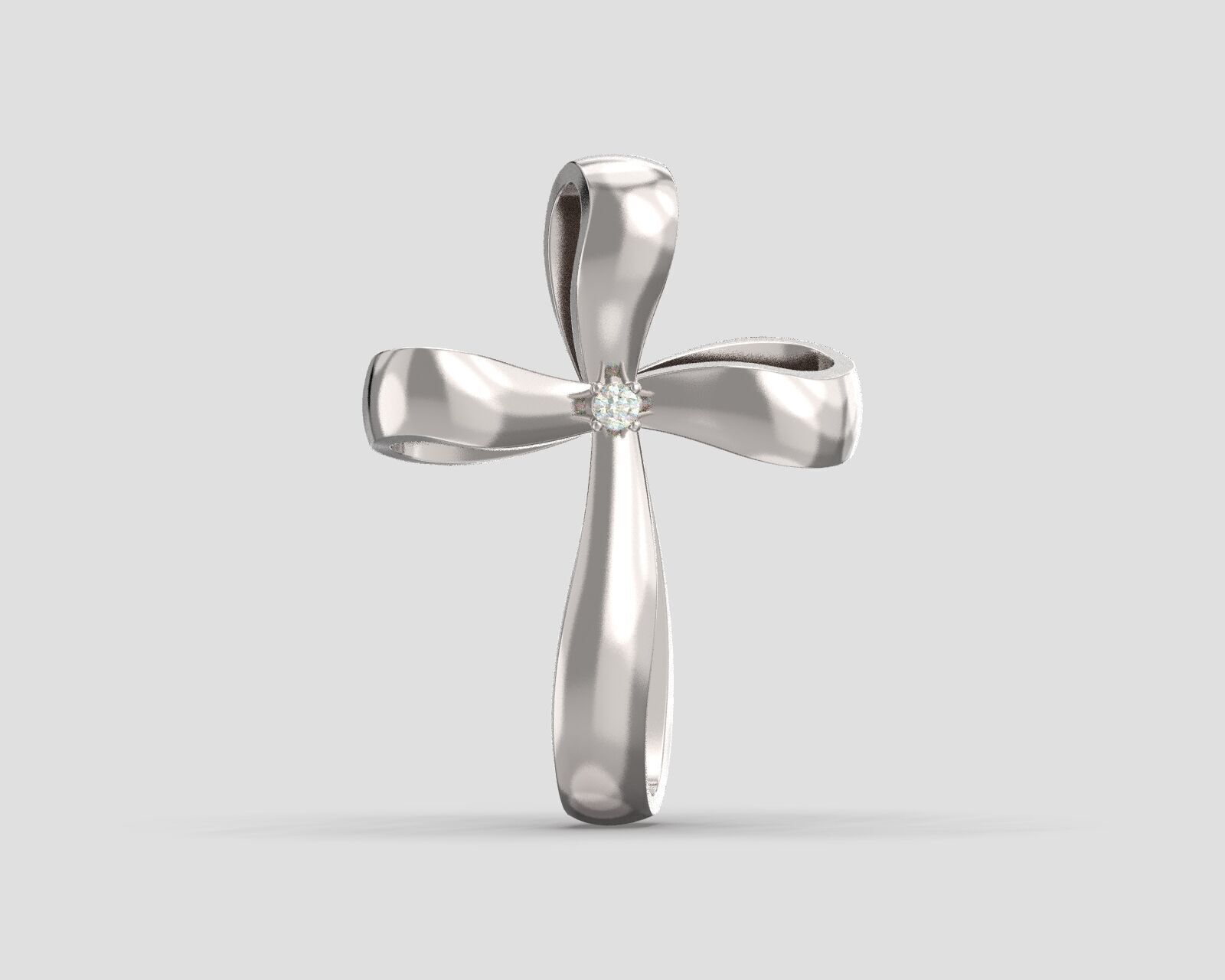 Cross Cr 009 Infinity cross 3D print model_9