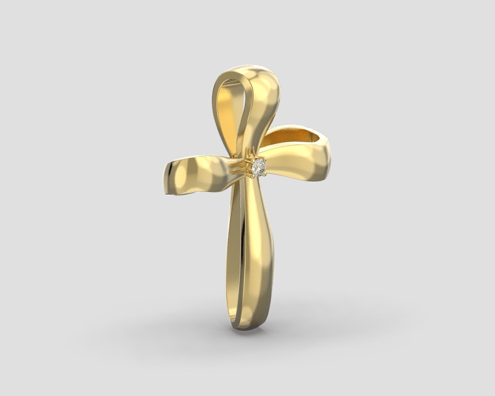 Cross Cr 009 Infinity cross 3D print model_2