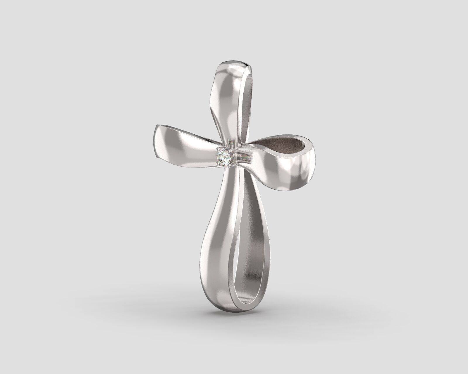 Cross Cr 009 Infinity cross 3D print model_8