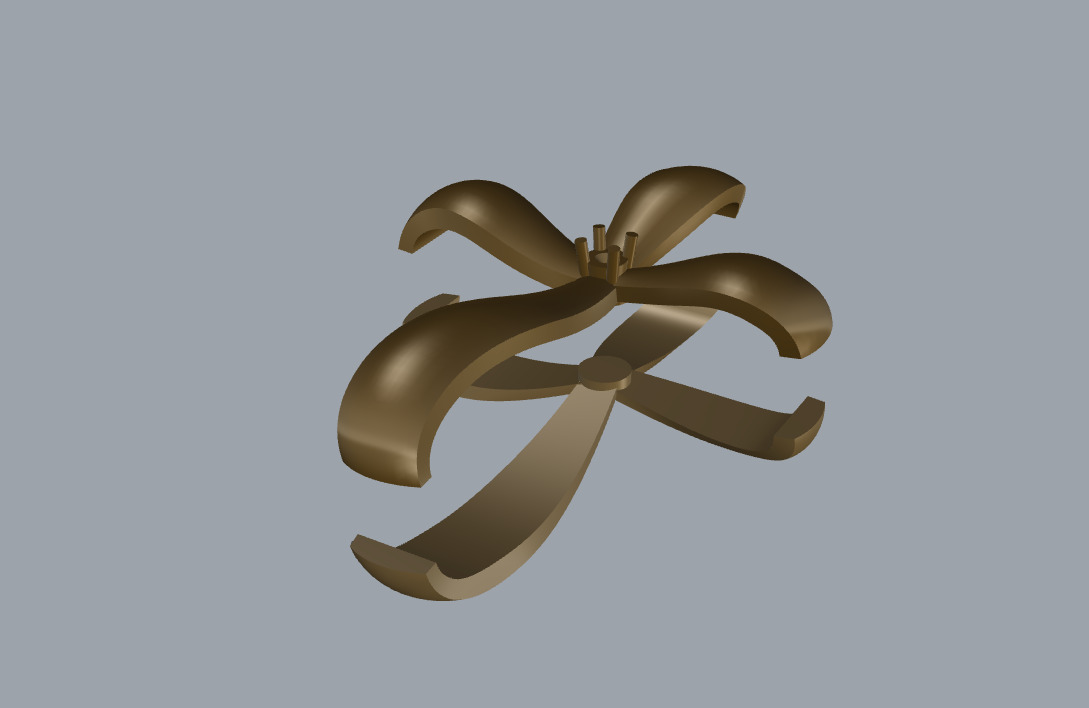 Cross Cr 009 Infinity cross 3D print model_12