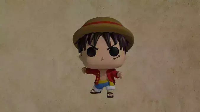 Monkey D Luffy - One Piece 3D print model