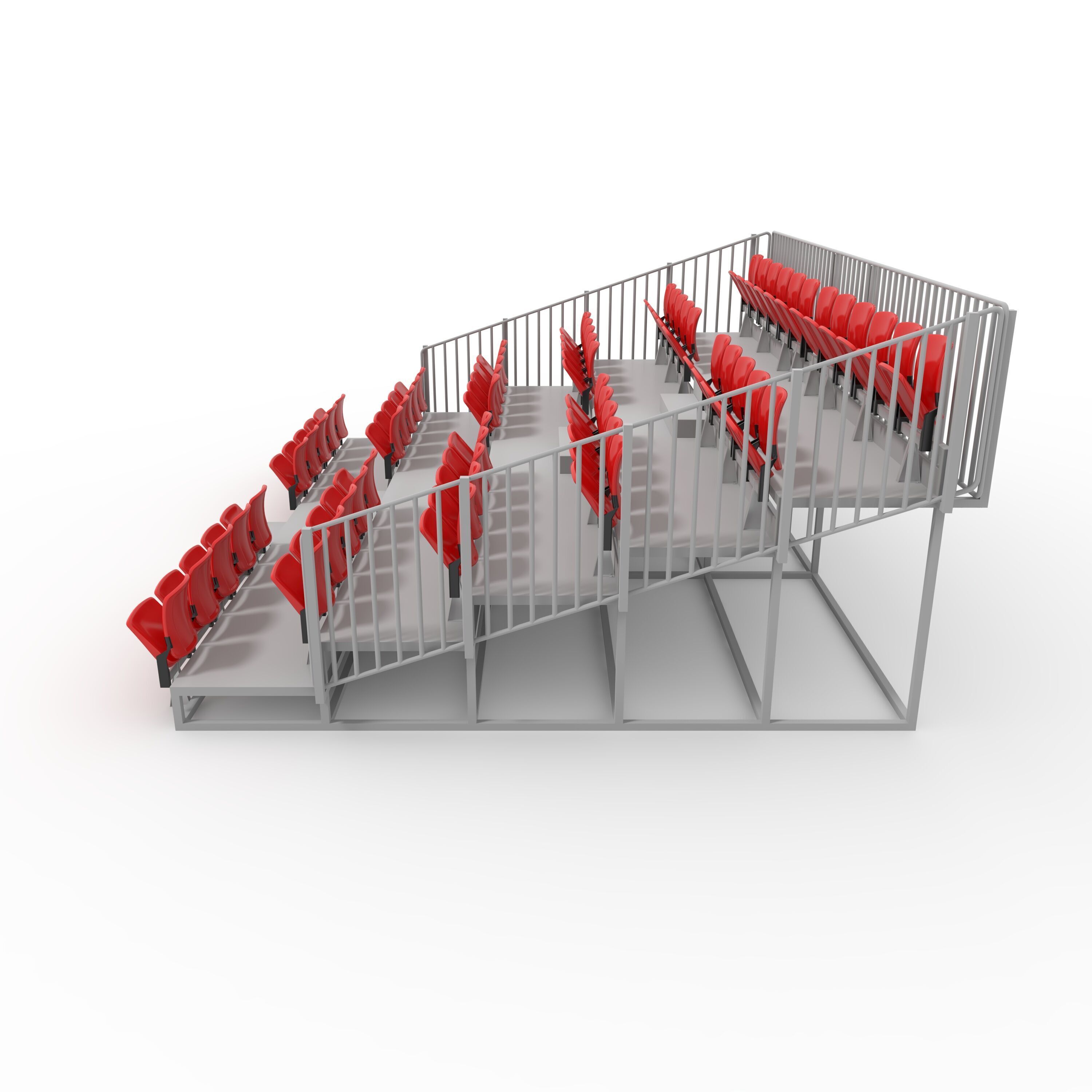 Bleachers 33 3D model_4
