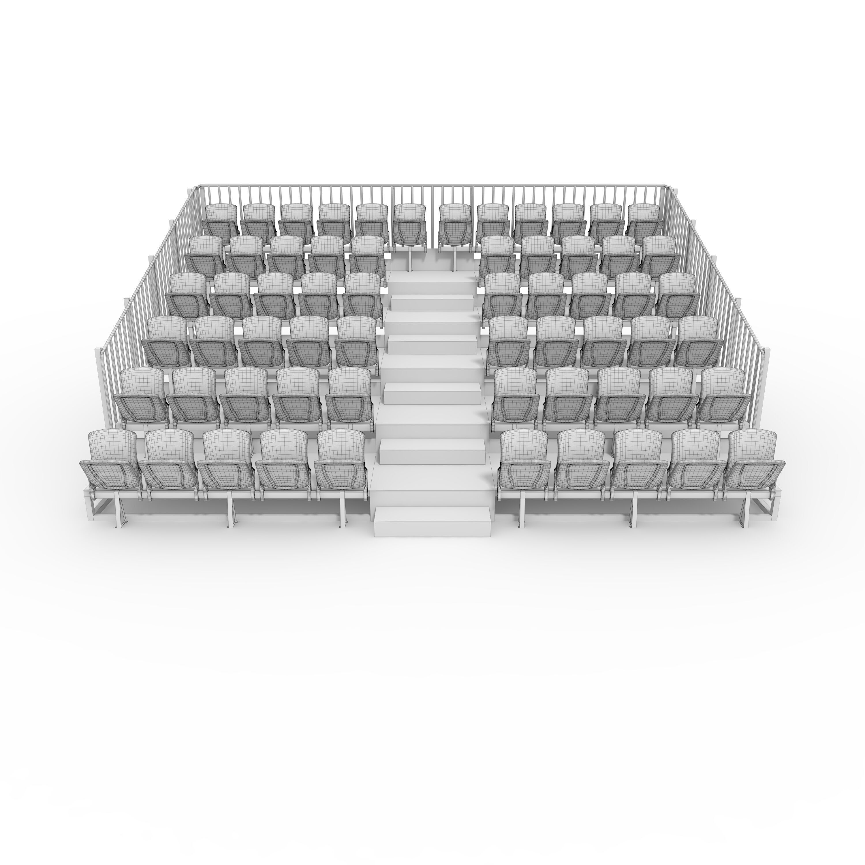 Bleachers 33 3D model_3