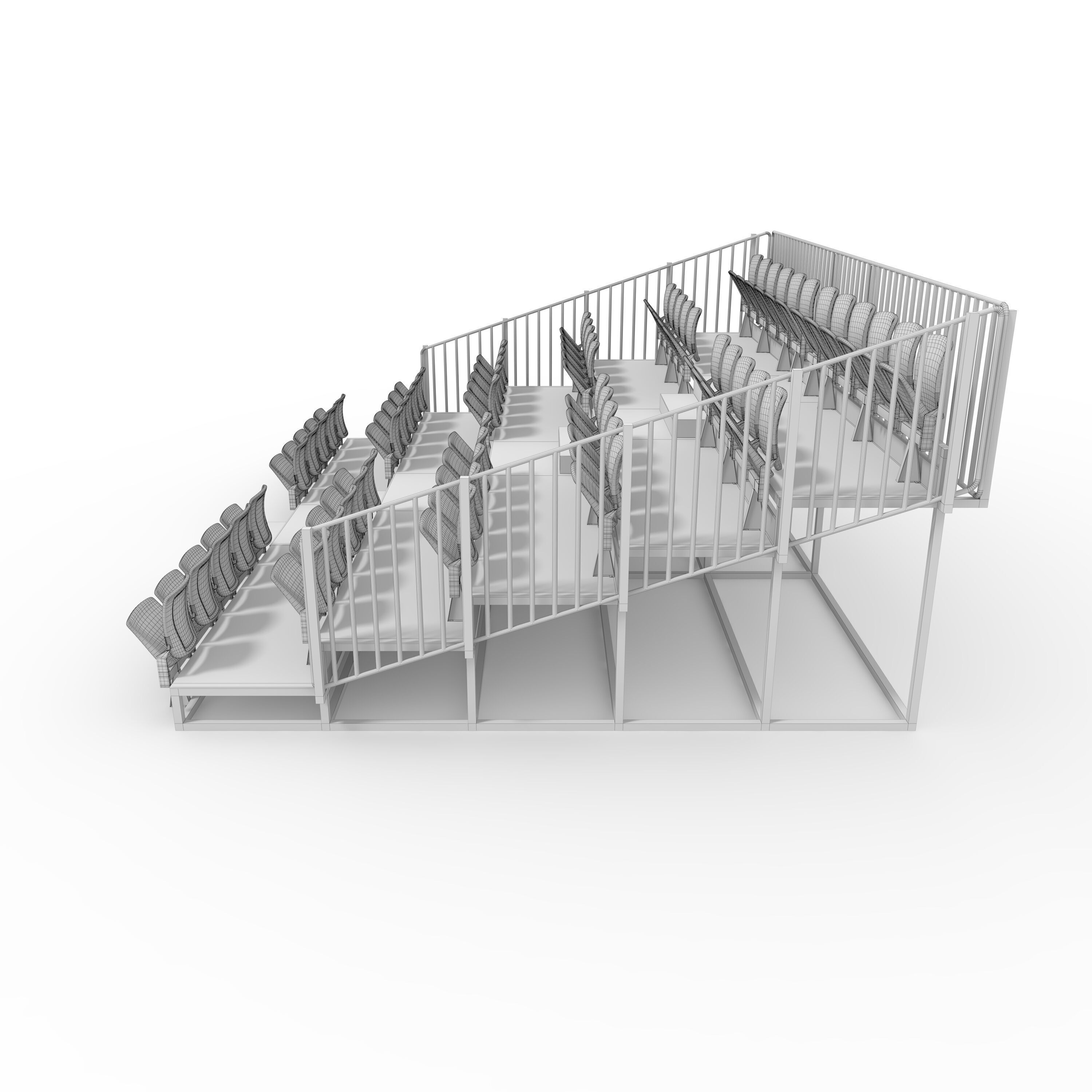 Bleachers 33 3D model_5