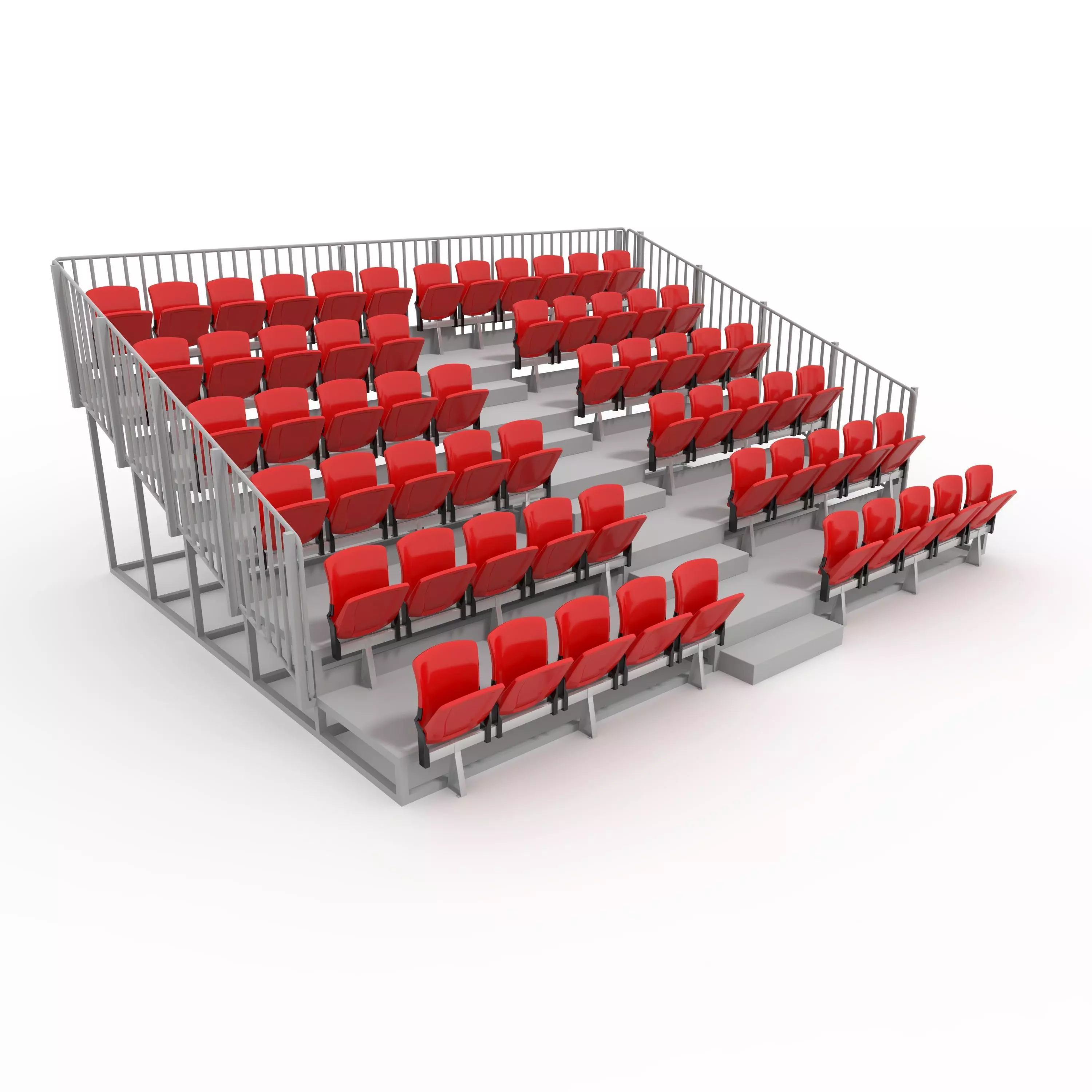 Bleachers 33 3D model_0