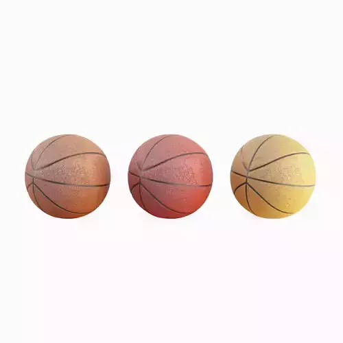 Basketball Ball 4K Set  3D model