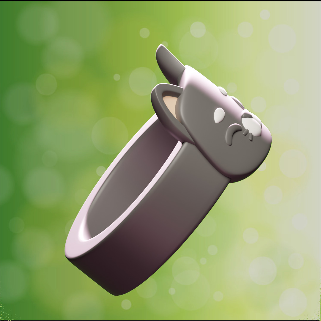 Animals Rings - For 3d printing 3D print model_6